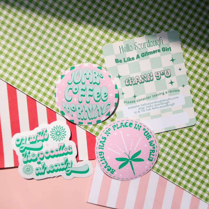 Be Like A Gilmore Girl Sticker Pack for wholesale by Hello Sourdough