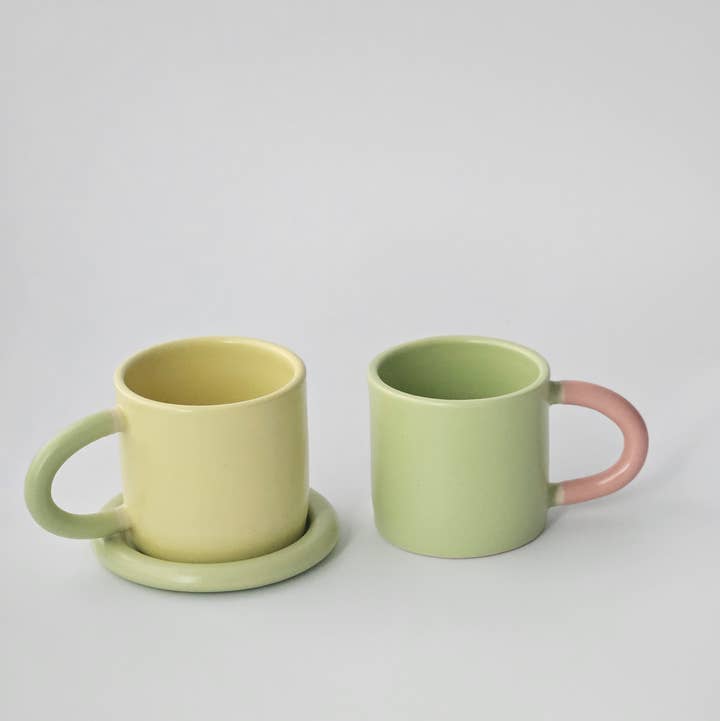 Bad Dogs Studio - Wholesale Coffee Mug - Classic Mug (Two-Toned) • Handmade Colorful Ceramic