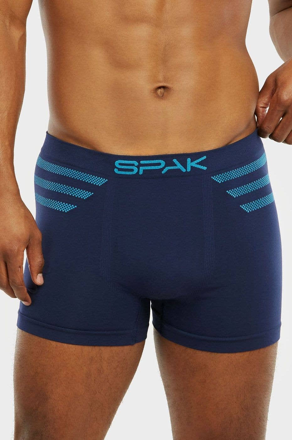 Lingerie Mart - Wholesale Underwear - Men's - Spak Men’s Seamless Boxer Briefs MSP0193