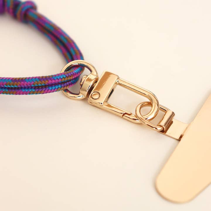 Maho - Wholesale Phonecase Strap - César Black Flowers4