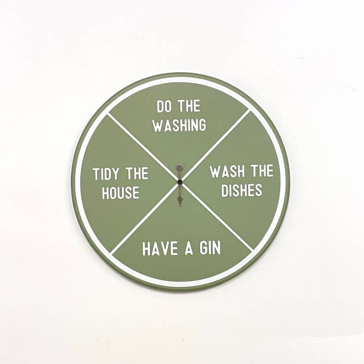 Gin Sign personalizável, Spinner Comedy Chore, Roda Chore por atacado de BoozyWoo's