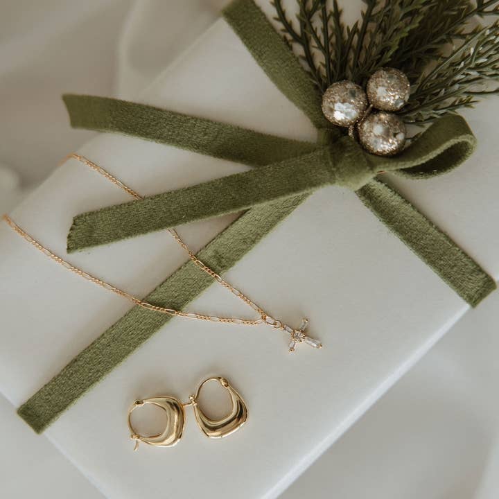 True by Kristy Jewelry - Wholesale Hoop Earrings - Shaina Hoops Earrings Gold Filled
