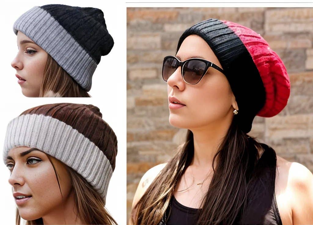Choice Alpaca Products – wholesale Beanie – Women's – Reversible Cabled 100% Alpaca Knit Hat8