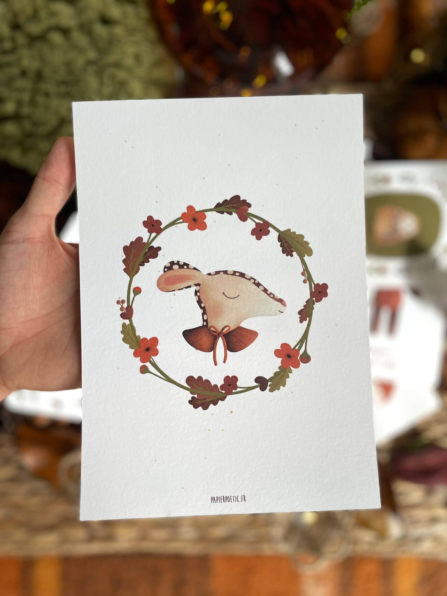 Papier Poetic - Wholesale Poster - Display/Poster "Doe Crown"2