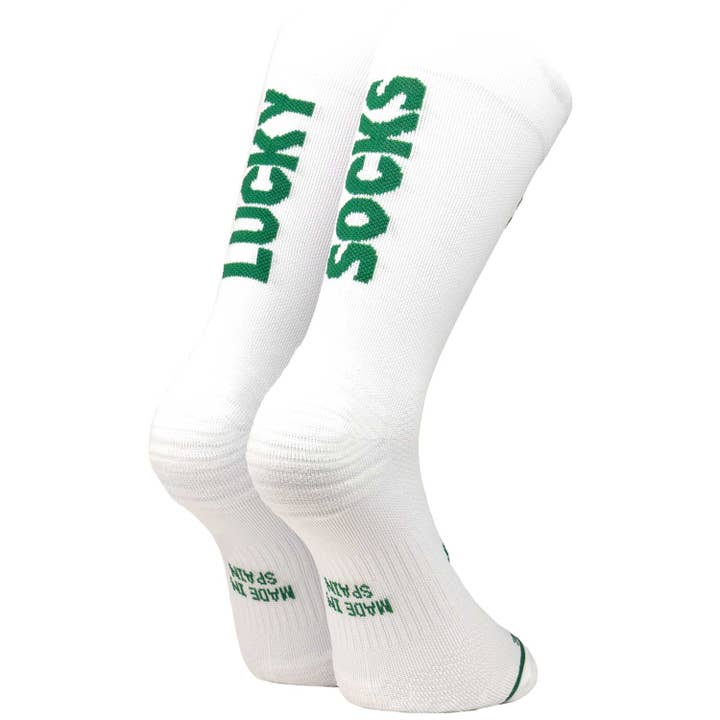 LUCKY WHITE - RUNNING SOCK for wholesale by SPORCKS