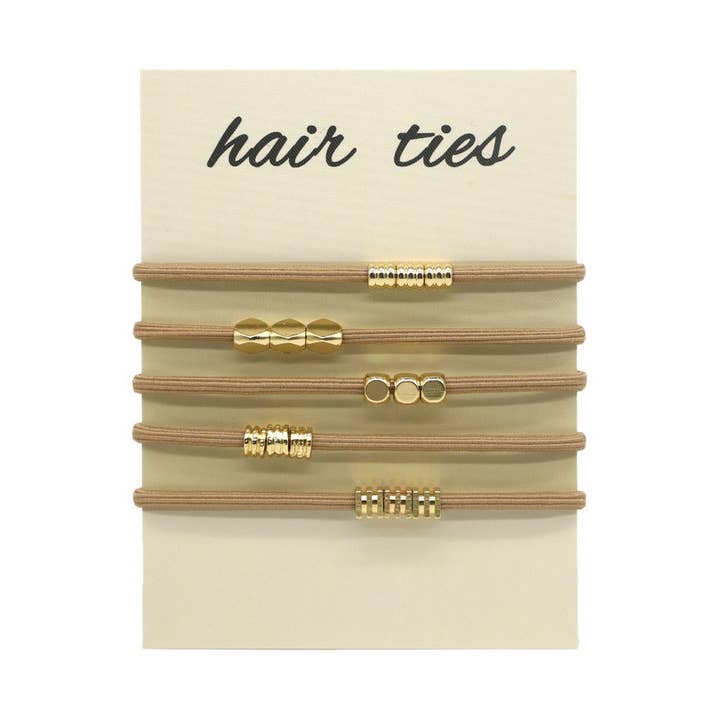 ACCITY - Wholesale Hair Tie - BRAIDED BOHEMIAN CARD HOLDER HAIR SCRUNCHIES_CWAHA27122