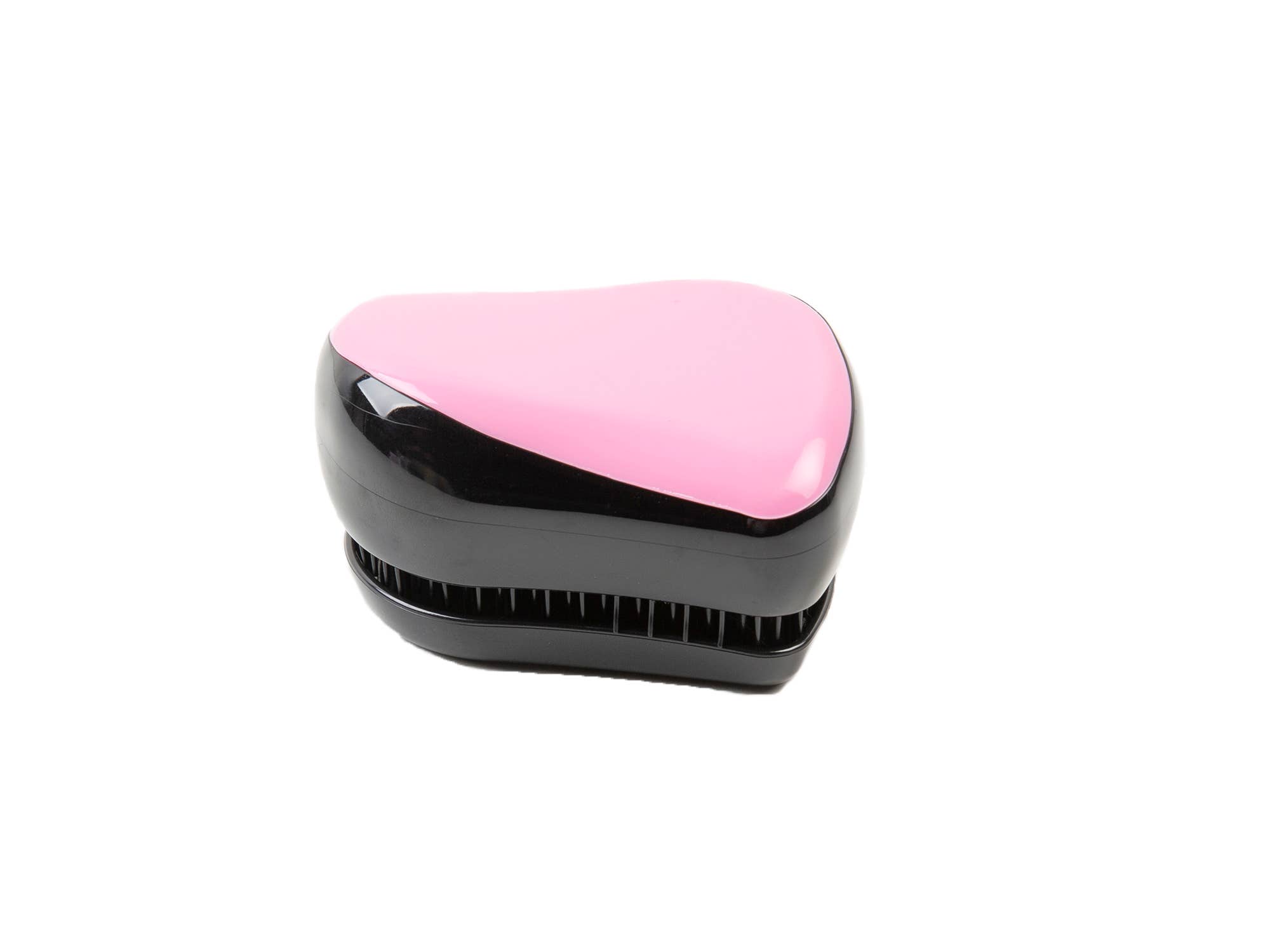 1699 - Wholesale Hair Brush/Comb - Compact Pink Travel Detangling Brush