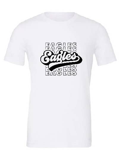 Eagles Retro T-shirt voor wholesale door Bearded Bird Apparel