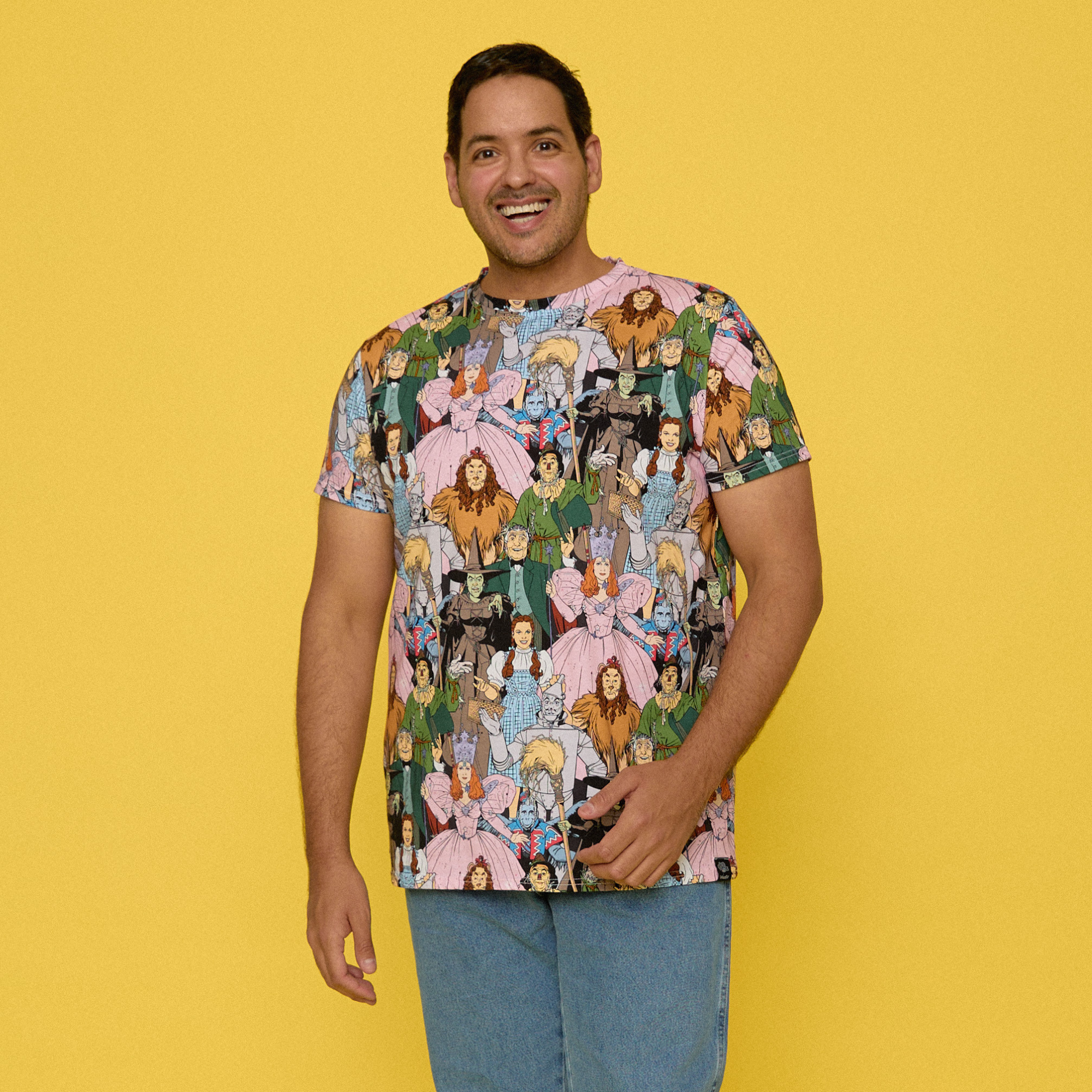 Cakeworthy - Wholesale T-Shirt (Graphic) - Women's - The Wizard of Oz AOP T-Shirt II1