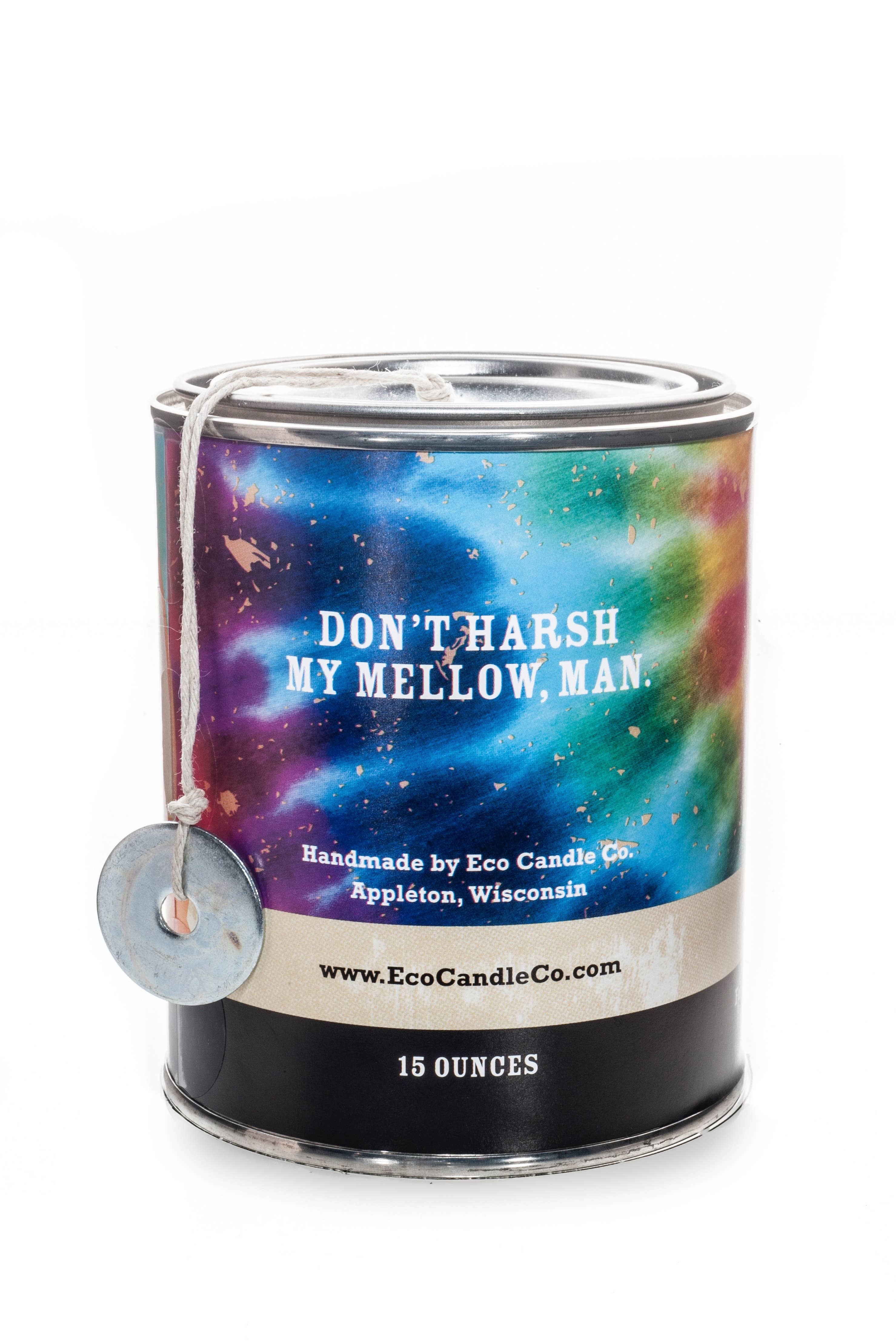 Eco Candle Company - Wholesale Jar/Filled Candle - The MANdle DIRTY HIPPIE | nag champa incense1