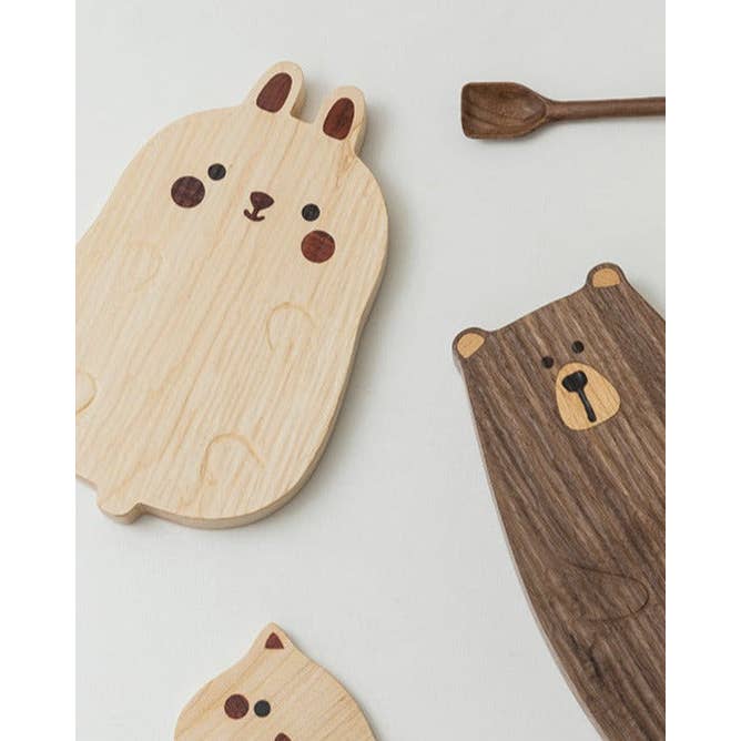 Gohobi White Maple Rabbit Shape Tray for wholesale by Gohobi (We cover U.S. import duties)