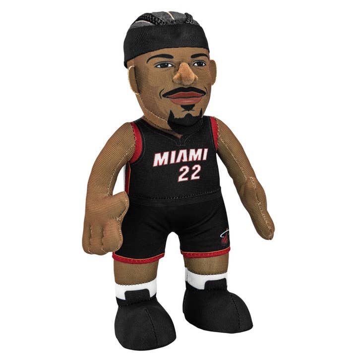 Uncanny Brands - Wholesale Stuffed/Plush Toy - Kids & Baby - Bleacher Creatures Miami Heat Jimmy Butler 10" Plush Figure2