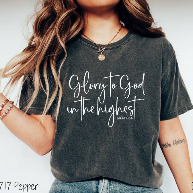 Bama Screens - Wholesale Sublimation Transfer - Glory To God In The Highest #BS76231