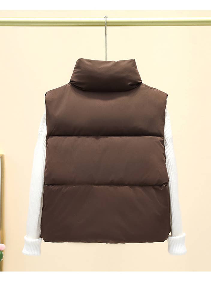 Hope & Sunshine - Wholesale Outerwear Vest - Women's - Sleeveless Drawstring Vest Jacket25