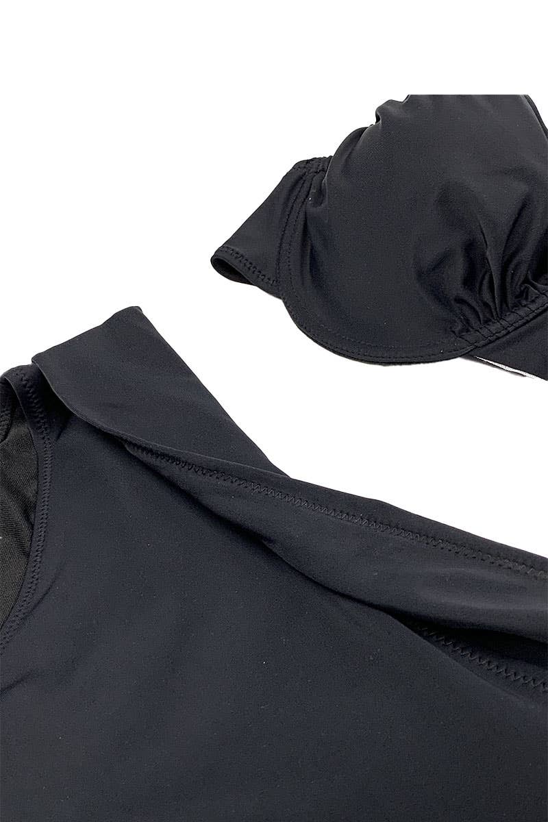 Belle Com'Elle - Venta al por mayor Traje de baño de dos piezas - Mujer - Traje de baño de bikini de cintura alta de talla grande/SY233810