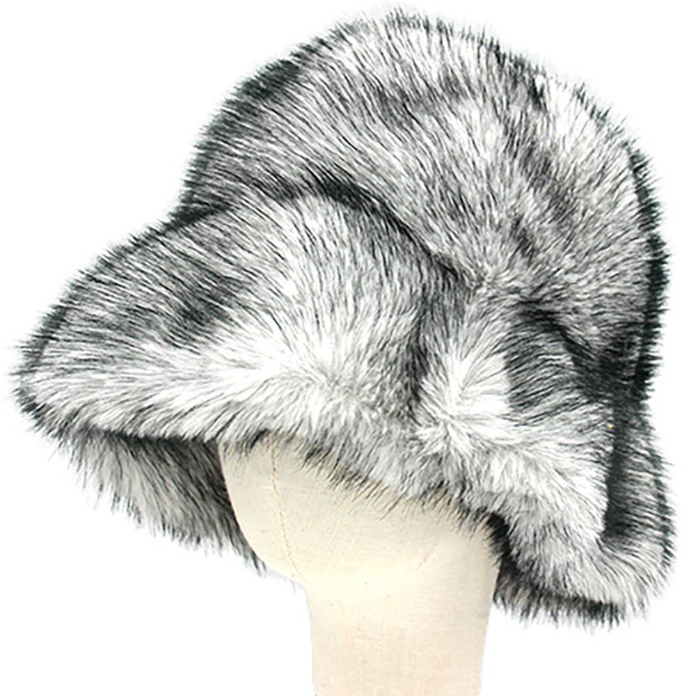 Sensibling Corp. - Wholesale Bucket Hat - Women's - Soft Plush Faux Fur Winter Bucket Hat13