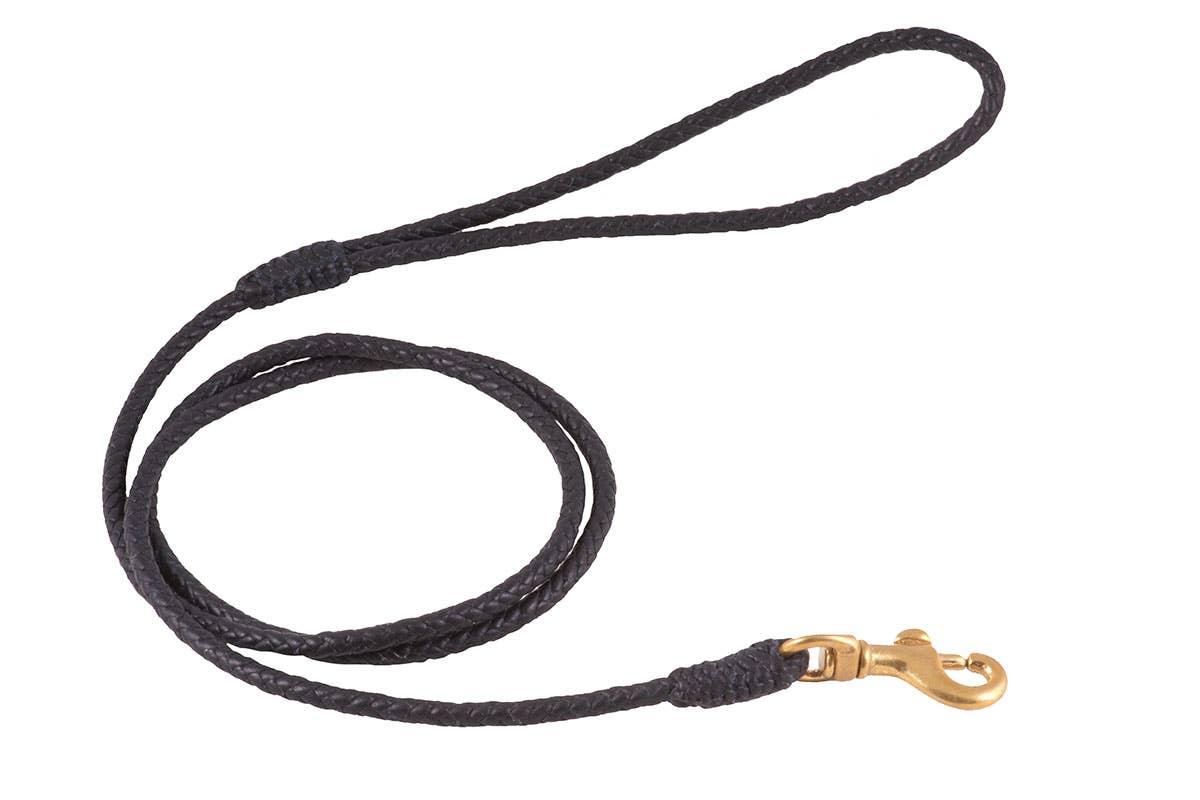 Alvalley - Wholesale Pet Leash - Dog - Braided Leather Snap Leads9