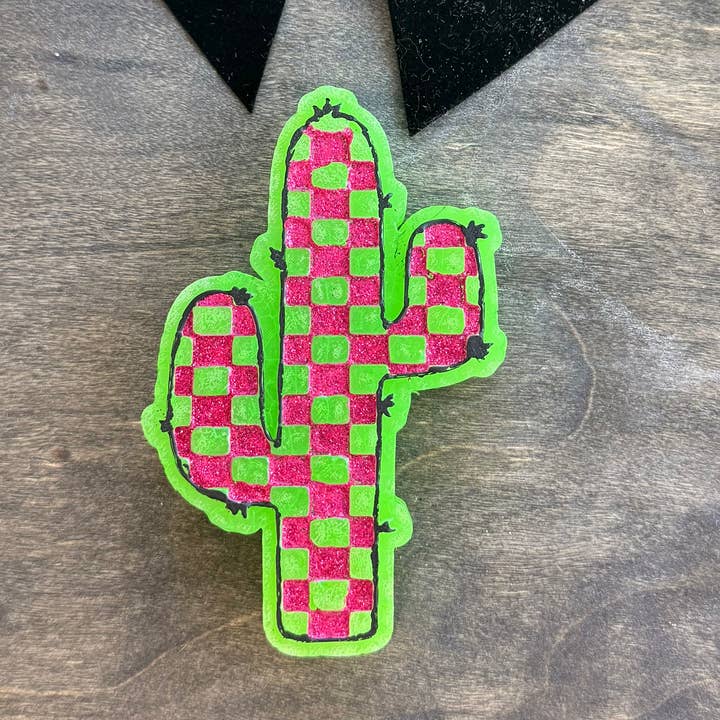 Checkered Cactus for wholesale by Lil Bit Sassy Lush Co