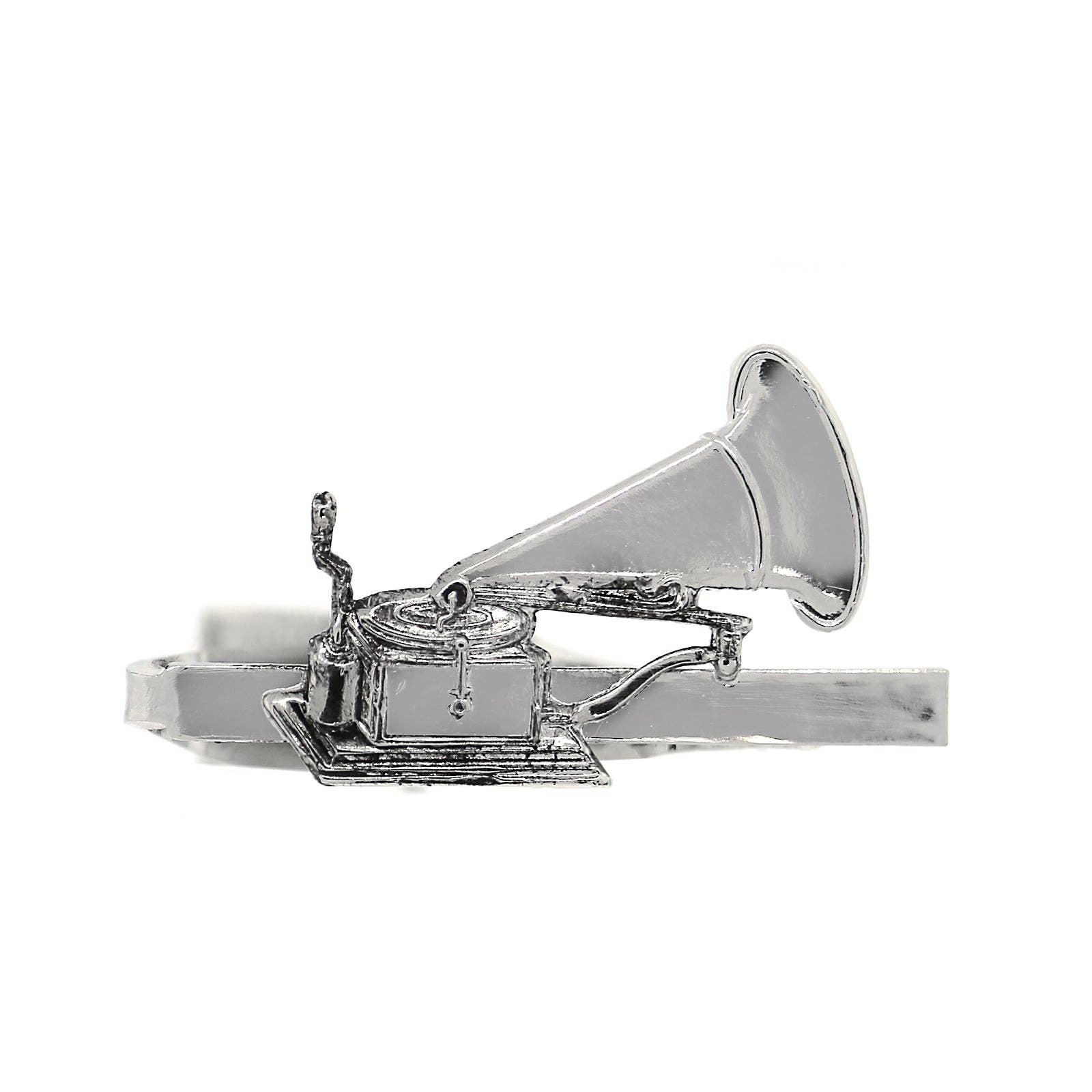 1928 Jewelry - Vente Pince à cravate – homme - Pince à cravate en forme de phonographe pour bijoux 1928