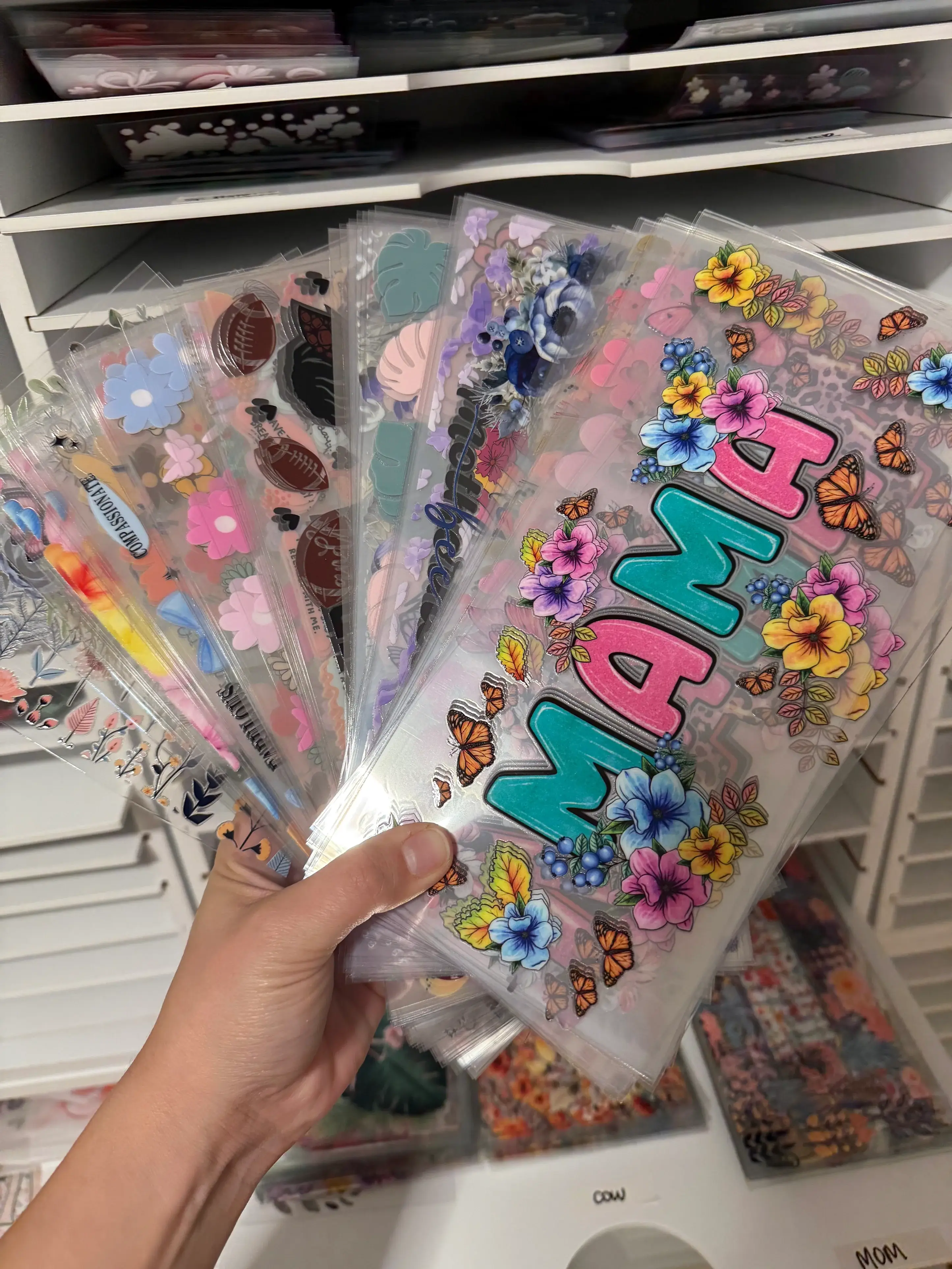 One Stop Cups - Wholesale Sticker - GRAB BAGS - 10 UV DTF WRAPS3