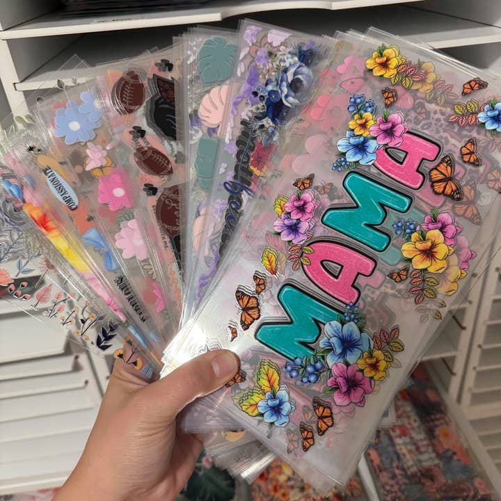 One Stop Cups - Wholesale Sticker - GRAB BAGS - 10 UV DTF WRAPS3