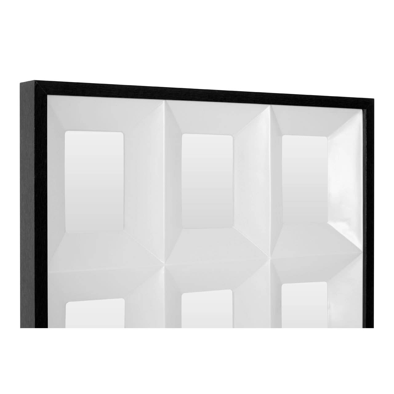 Interiors by Premier – wholesale Picture frame – 3D Box Design Square Collage Photo Frame3