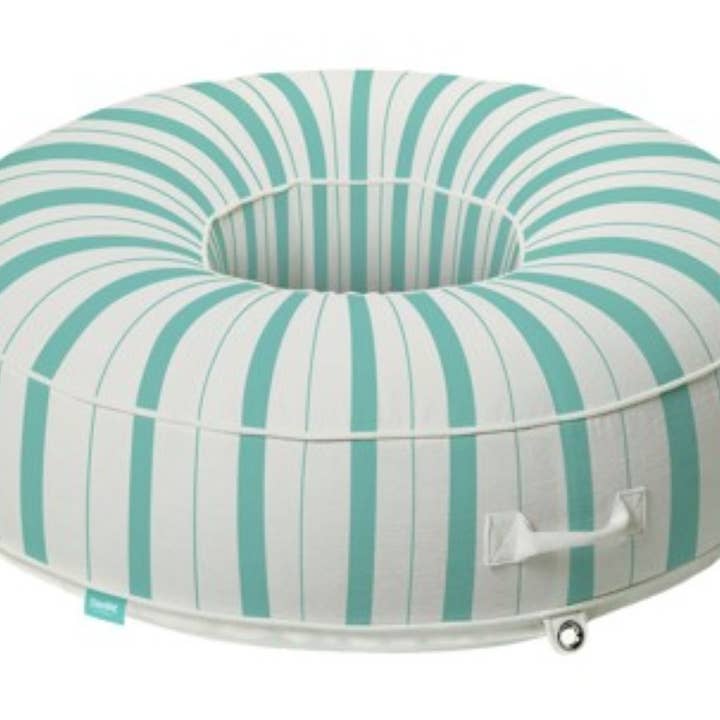 Coconut Outdoor – wholesale Inflatables – Pinstripe Icon Fabric Cloud Ring Float0