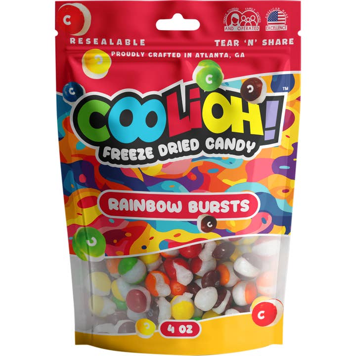 Coolioh! - Wholesale Boiled sweets - Rainbow Bursts