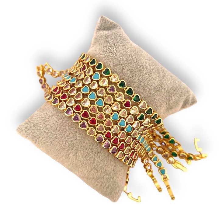 Heart Tennis Color Bracelets and other Purchase Wholesale accappatoi e teli centri benessere. Free Returns & Net 60 Terms on Faire trending on Faire.