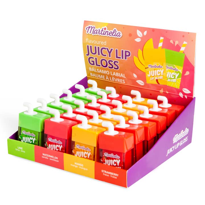 Toysmith - Wholesale Lip Gloss - Kids - Martinelia Juicy Flavored Lip Gloss