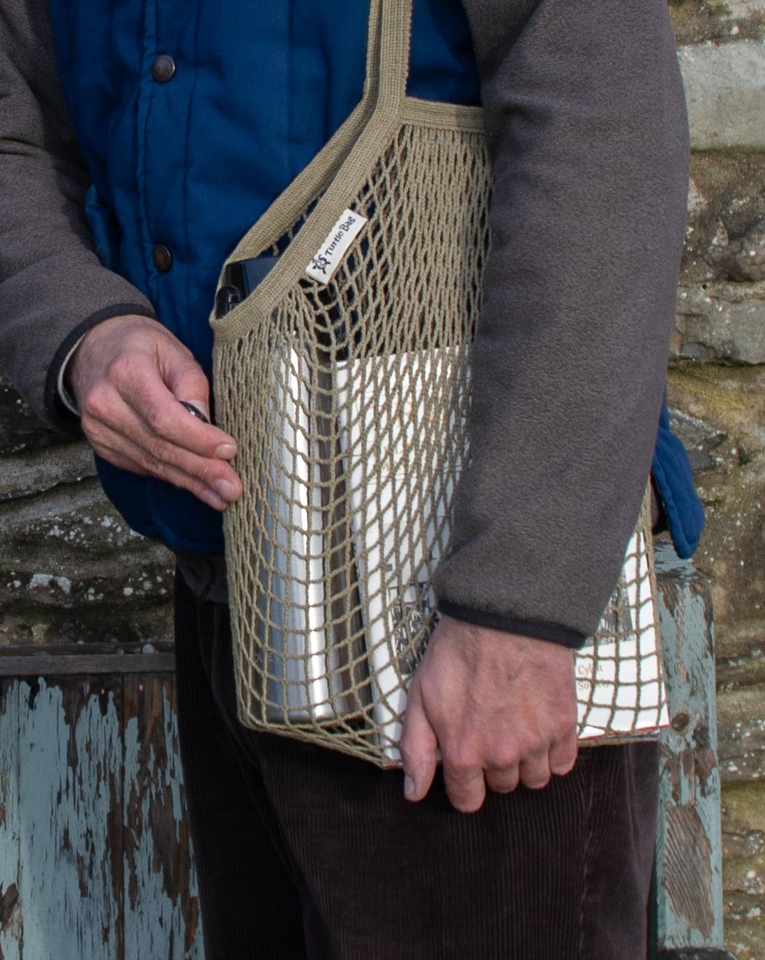 Turtle Bags - Wholesale Grocery/Shopping Bag - Botanicals Long Handled String Bag / Eco Bags/ Market Bags5