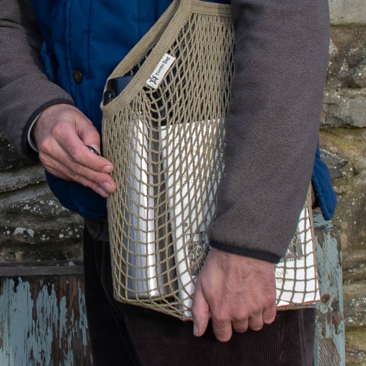 Turtle Bags - Wholesale Grocery/Shopping Bag - Botanicals Long Handled String Bag / Eco Bags/ Market Bags5