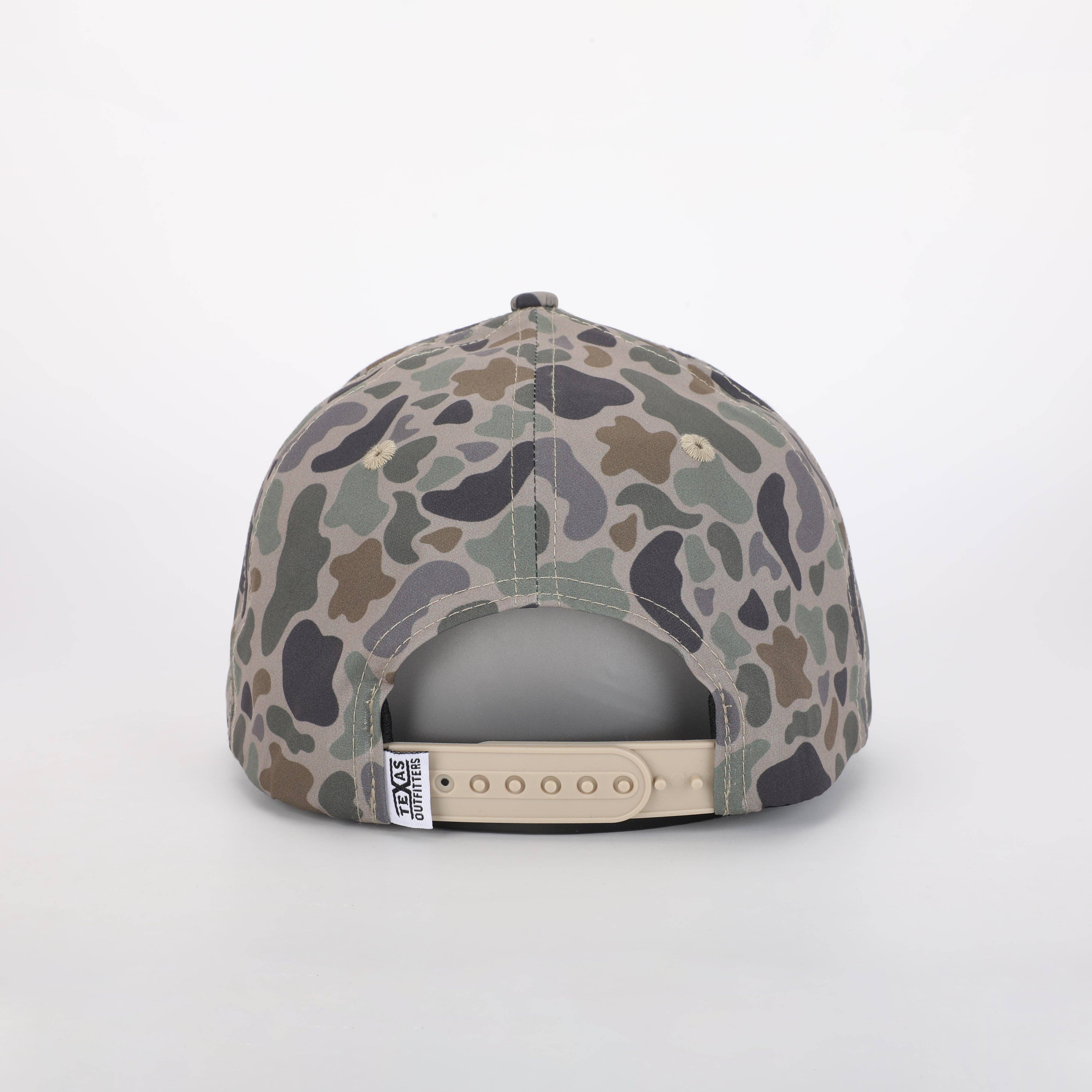 Texas Outfitters – wholesale Baseball cap – Unisex – Texas / TX Hat in TexCamo™ & Austin Orange2