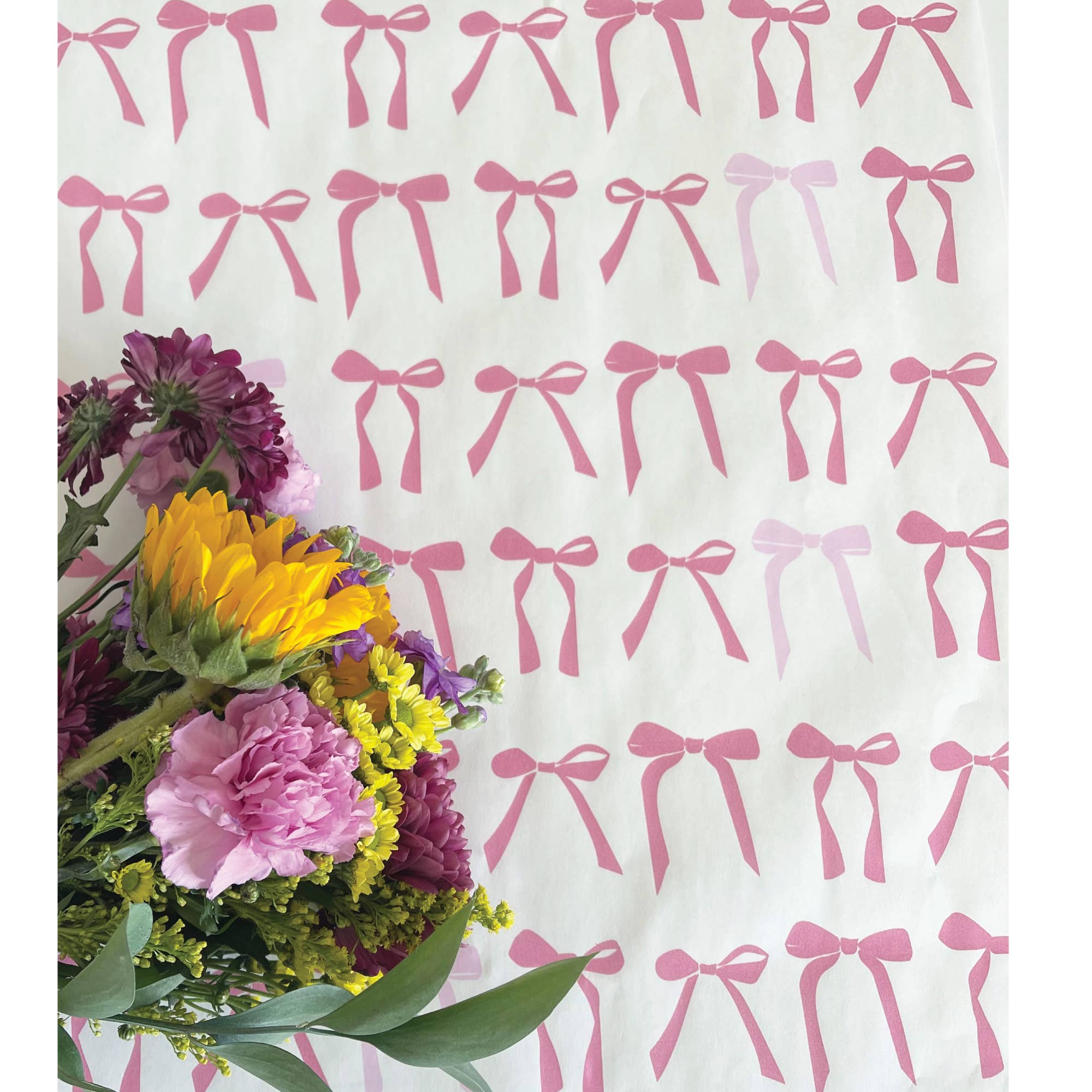 Red Barn Canvas - Wholesale Party Favor - Bows  |  25 Flower Wraps10