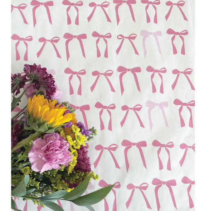 Red Barn Canvas - Wholesale Party Favor - Bows | 25 Flower Wraps10