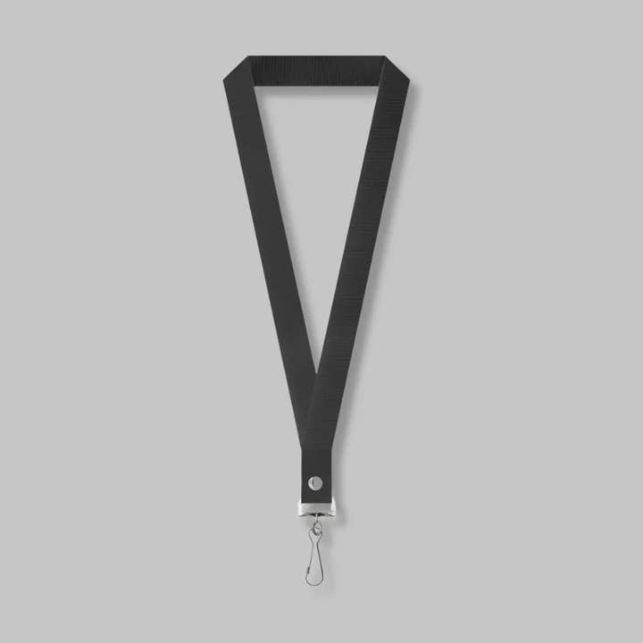 Blank Polyester Lanyard • Silver Swivel Hook for wholesale by Swag Print