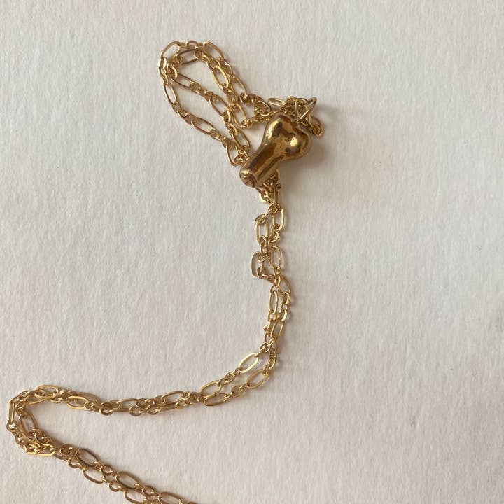 Gilty Boy - Vendita all'ingrosso Collana con ciondolo/pendaglio - Collana con ciondolo a forma di pene piccolo non tagliato
