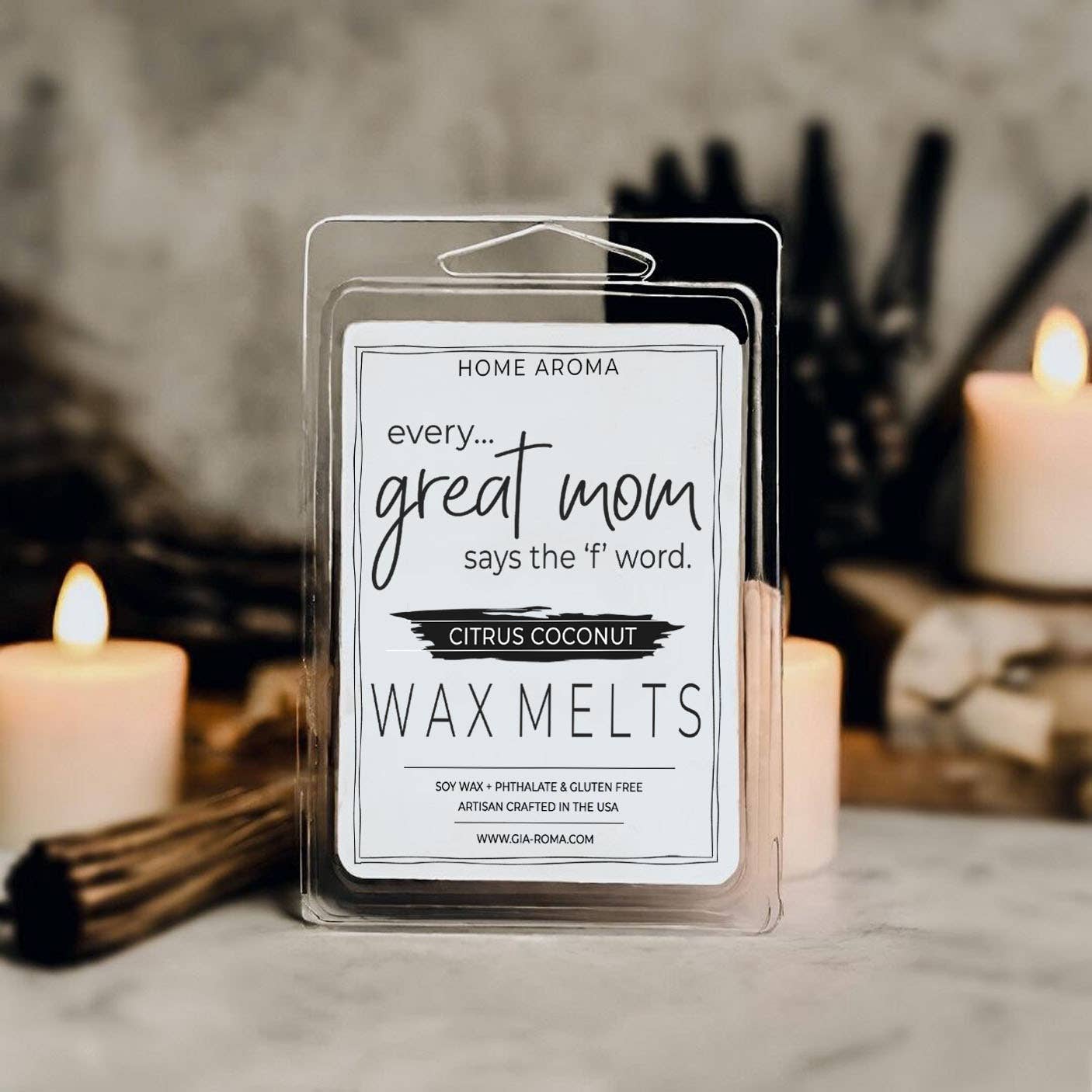 Gia Roma - Venta al por mayor Ceras perfumadas - Fragancia navideña para el hogar, cera de soja derretida, divertida idea de regalo barata14