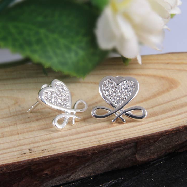 Simple Stone Earring for wholesale by My Olivia