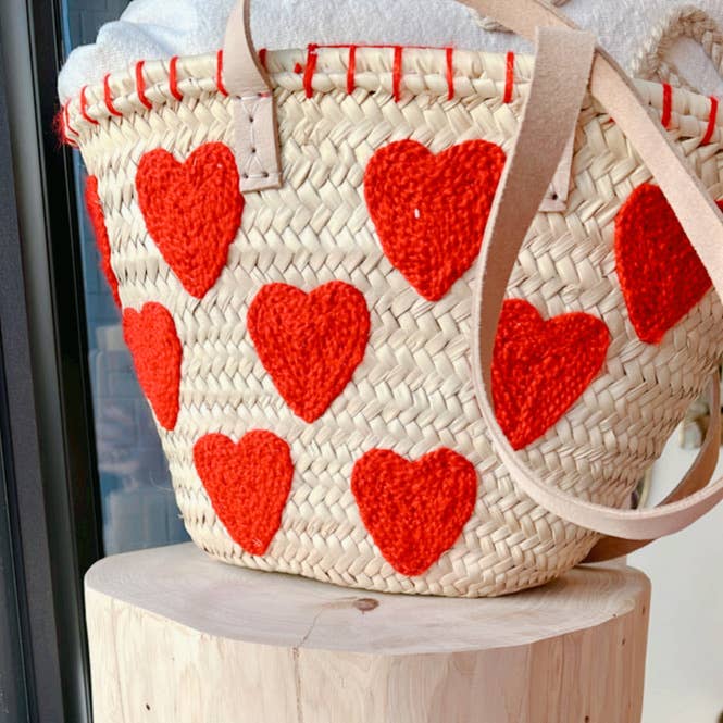 craftberber - Vendita all'ingrosso Borsa da spiaggia - Cestini francesi, cestino in paglia, borsa naturale, borsa fatta a mano1