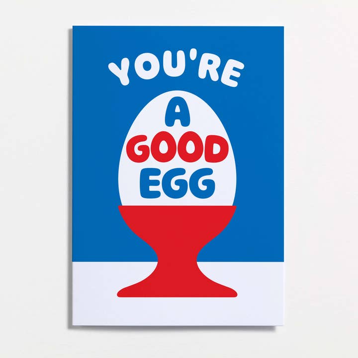 Carte de voeux Good Egg pour la vente par Crispin Finn