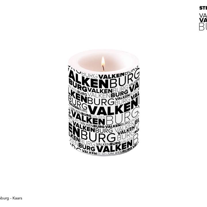STEDENKADO - Wholesale Jar/Filled Candle - Valkenburg candle
