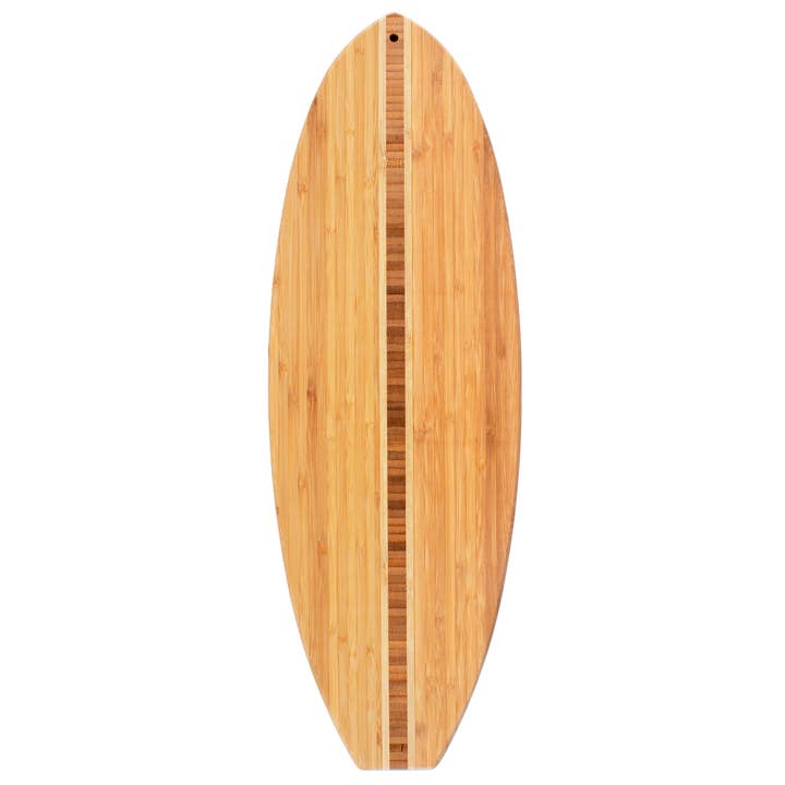 Totally Bamboo - Wholesale Cutting Board - Surfboard Shaped Cutting Board & Charcuterie Serving Board