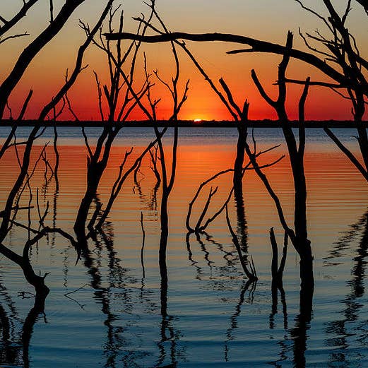 Texas Lake Sunsets Fine Art Print TLS277 for wholesale by Breaking Rules Photography