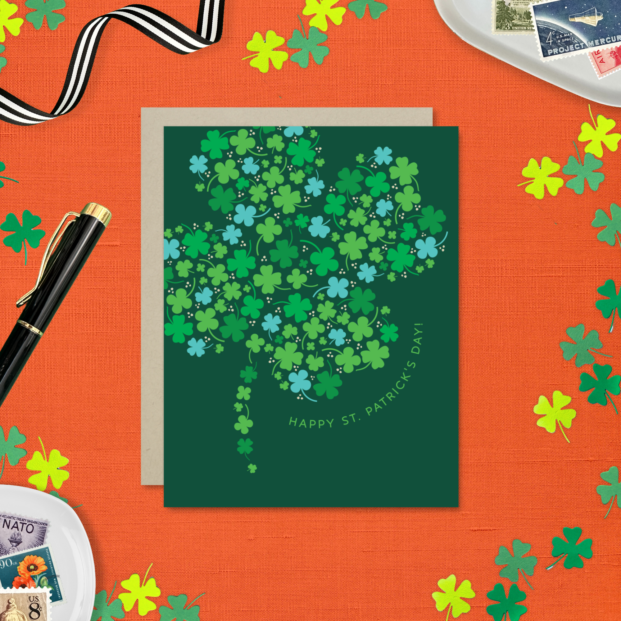 Barone and Co. – wholesale St Patricks dagskort – Små Klöver Kort4