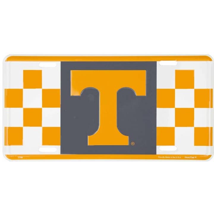 TN Univ Checker - License Plates for wholesale by Signs 4 Fun
