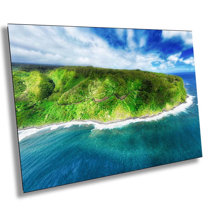 Road To Hana Wall Art | Aluminum Glossy for wholesale by 998 Millibar Photography