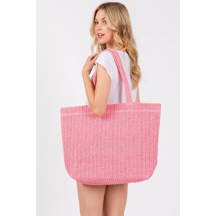 Anarchy Street – Engroshandel Tote bag - Dame – Stor hæklet strånettaske7