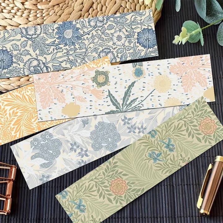 Magnifique Hearts - Wholesale Bookmark - Morris's Floral Bookmarks - Artistic Bookmarks (lucky Dip)1