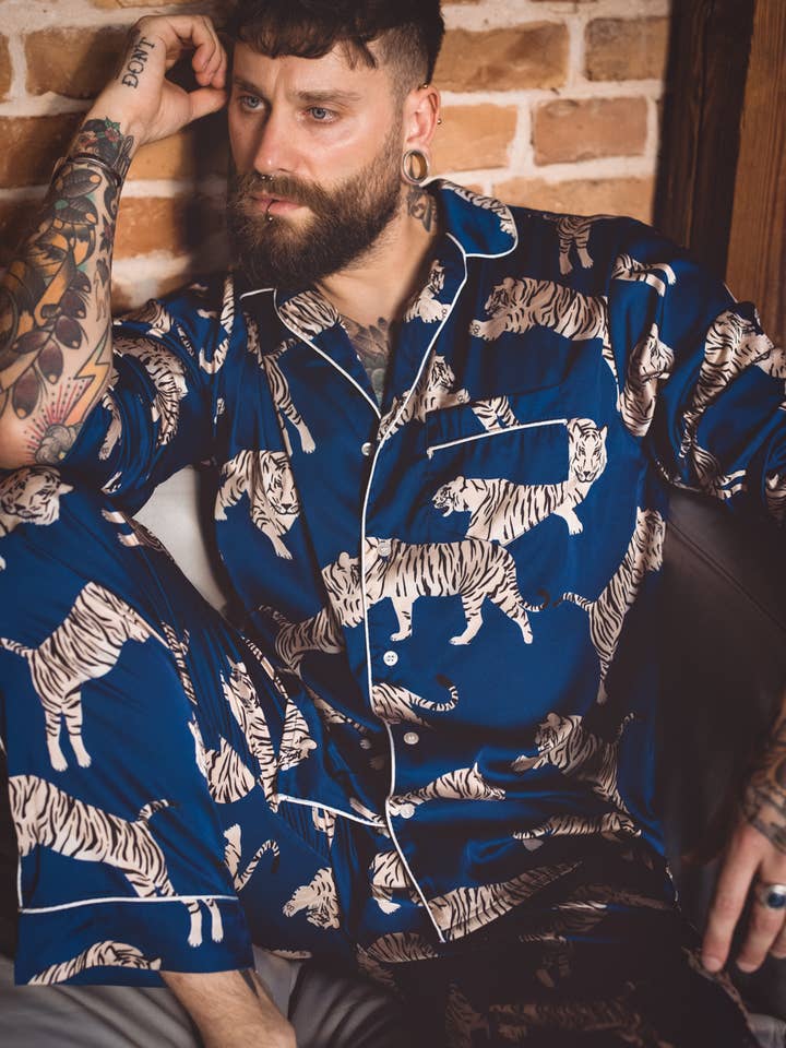 Averie - Wholesale Sleepwear Set - Men's - Zayden Pajama1